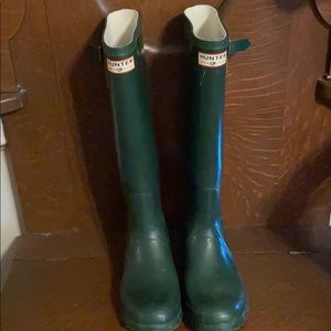 Green Hunter Boots